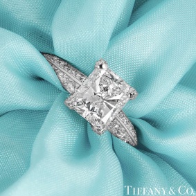 Tiffany & Co. Platinum Diamond Ring 2.01ct G/IF